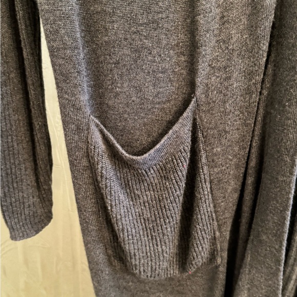 I.N.C Long Open Front Cardigan With Pockets. XXL - Picture 5 of 13